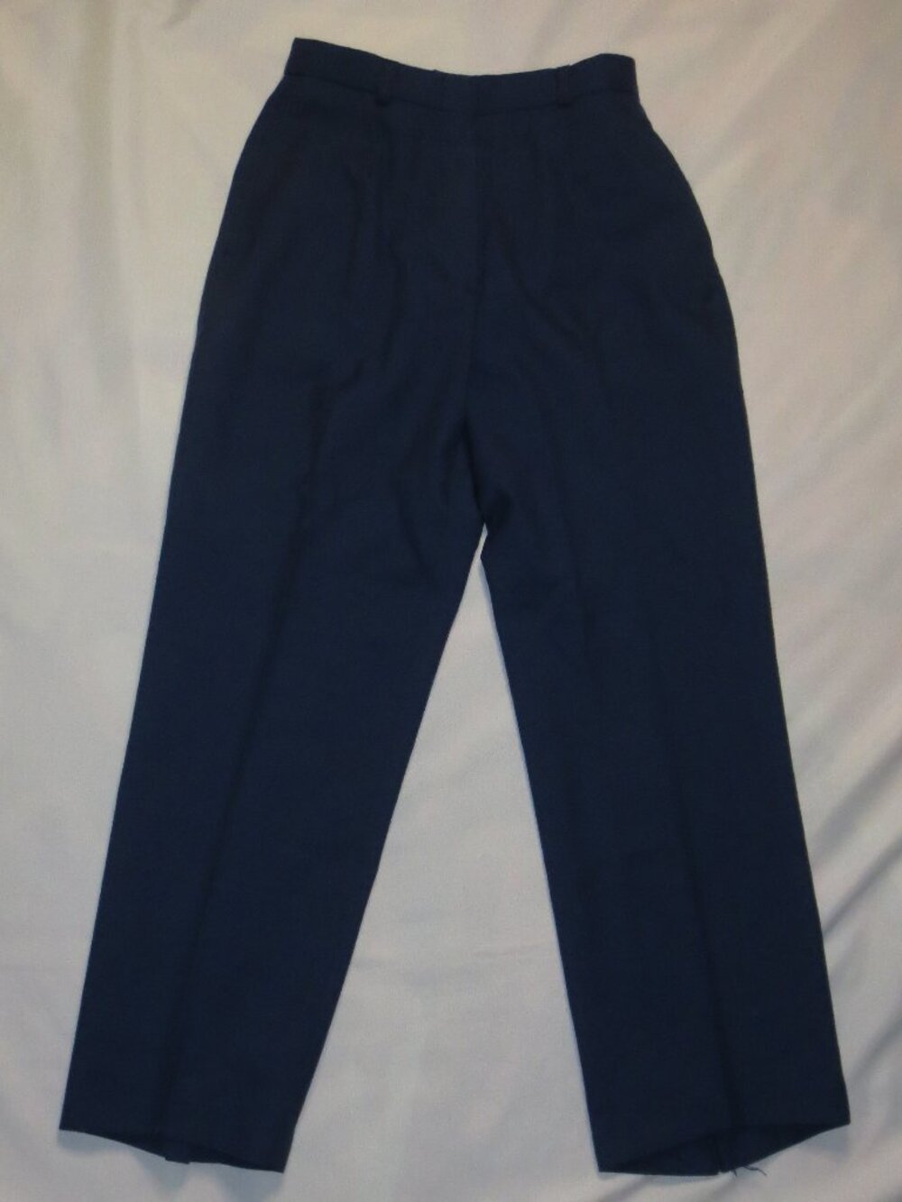 DEFENSE LOGISTICS AGENCY womens PANTS blue TROUSERS military SIZE 26